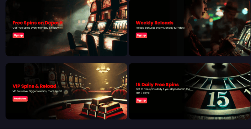 Incognito – aktuella bonusar